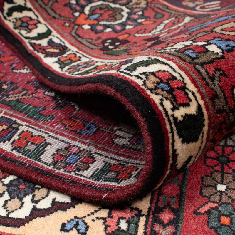 Bachtiar Teppich 210x310cm - Perserteppich - dunkelrot
