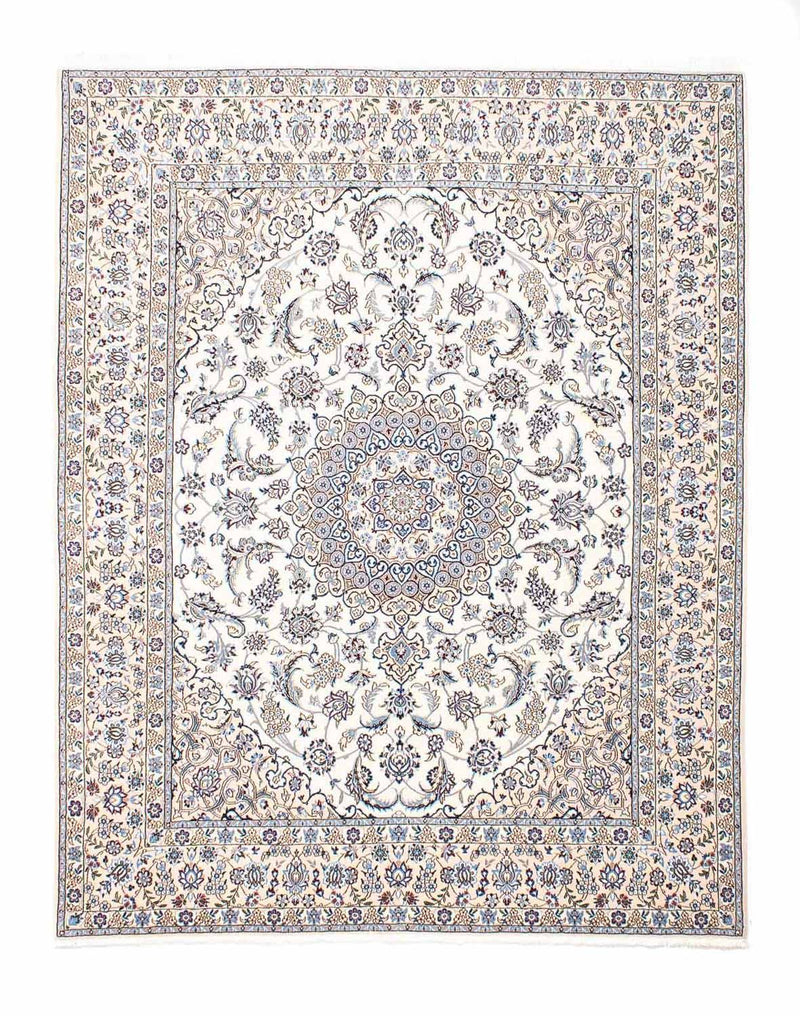 Perserteppich - Nain - Royal 202 x 251 cm Wohnzimmer Teppich - beige