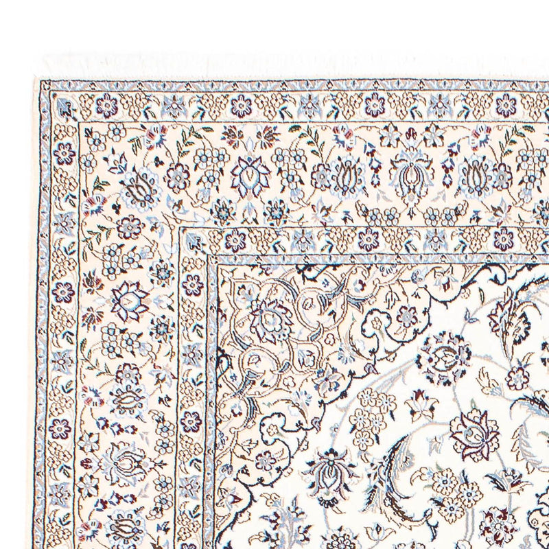 Perserteppich - Nain - Royal 202 x 251 cm Wohnzimmer Teppich - beige