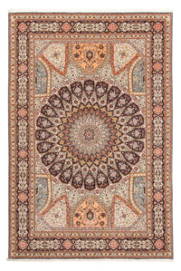 Täbriz - 50 Raj Teppich 208x305cm - Perserteppich - mehrfarbig – product image