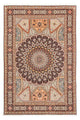 Täbriz - 50 Raj Teppich 208x305cm - Perserteppich - mehrfarbig