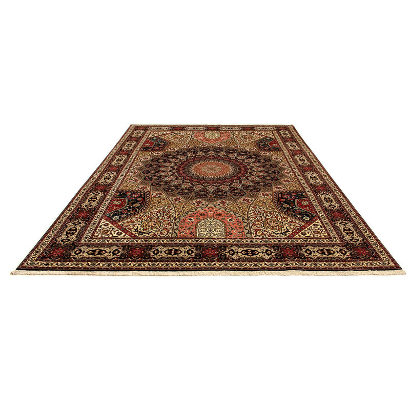Täbriz - 50 Raj Teppich 260x360cm - Perserteppich - mehrfarbig