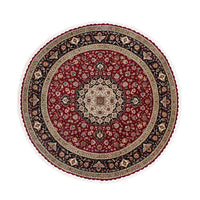 Täbriz - 50 Raj Teppich 245x245cm - Perserteppich - dunkelrot – product image