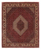 Bidjar Teppich 204x254cm - Perserteppich - dunkelrot