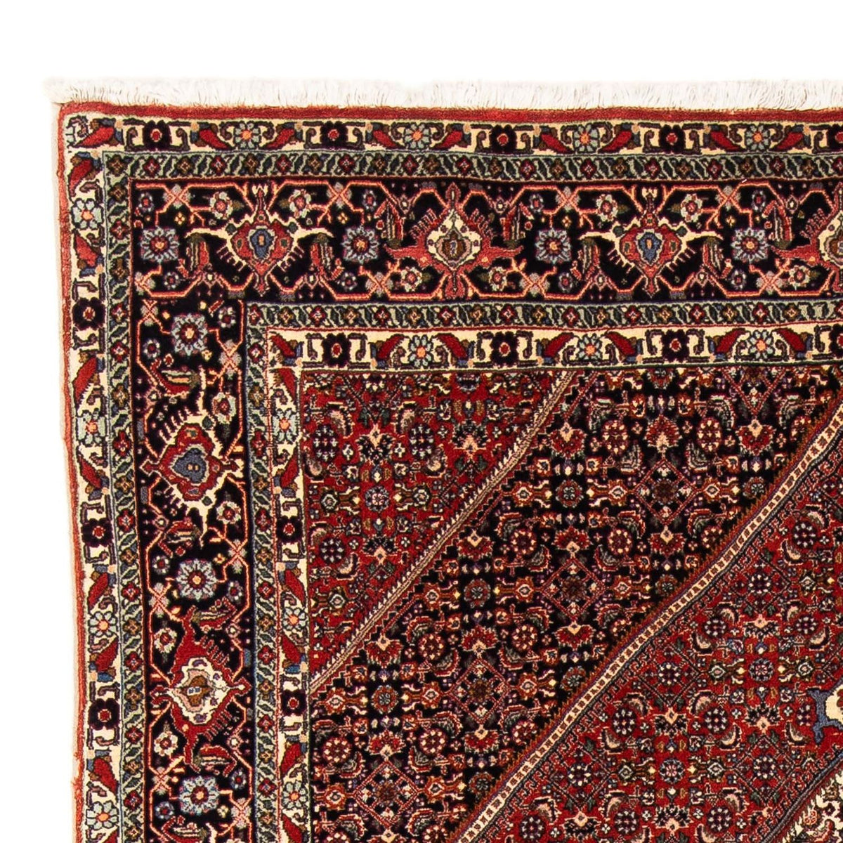 Bidjar Teppich 153x244cm - Perserteppich - dunkelrot