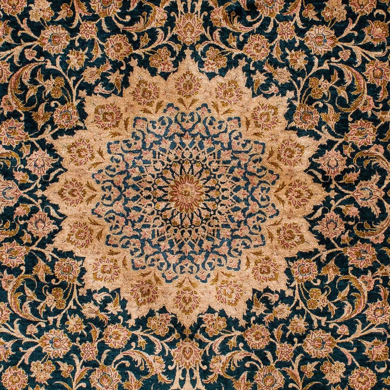 China Seide Teppich 122x183cm - Orientteppich - dunkelrot