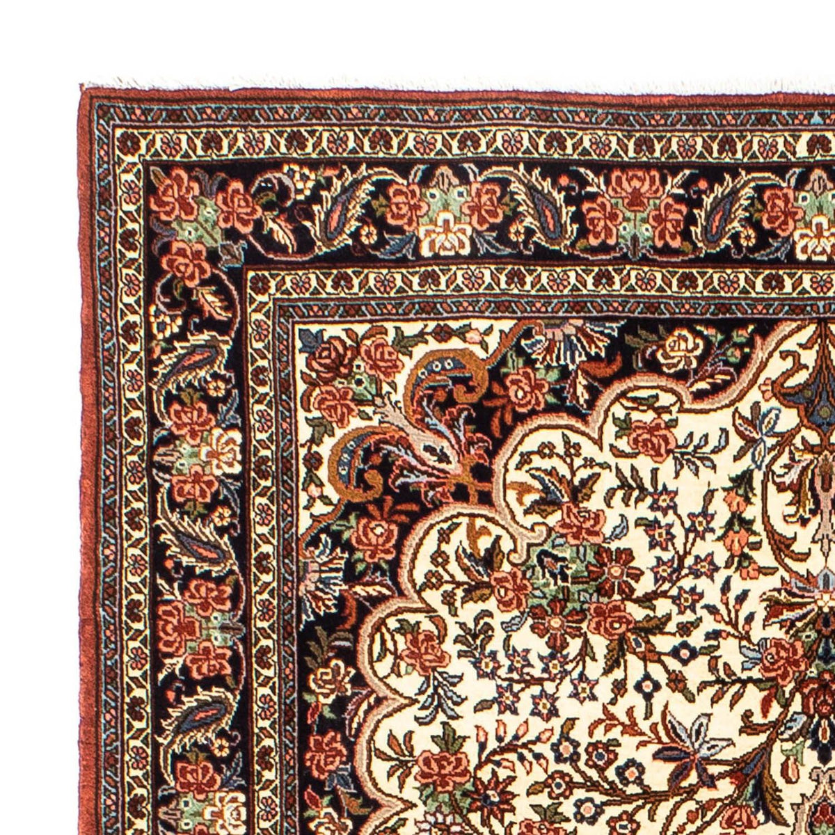 Bidjar Teppich 139x211cm - Perserteppich - beige