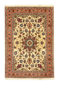 Täbriz - 50 Raj Teppich 102x151cm - Perserteppich - beige – product image