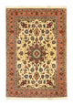 Täbriz - 50 Raj Teppich 102x151cm - Perserteppich - beige