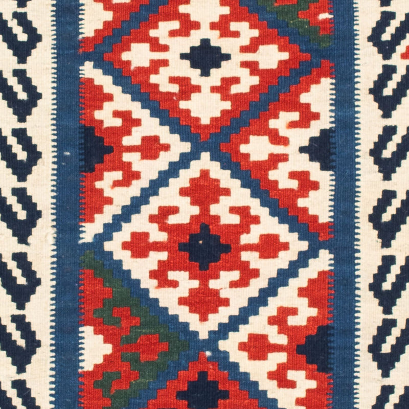 Kelim Fars Teppich 96x102cm - mehrfarbig