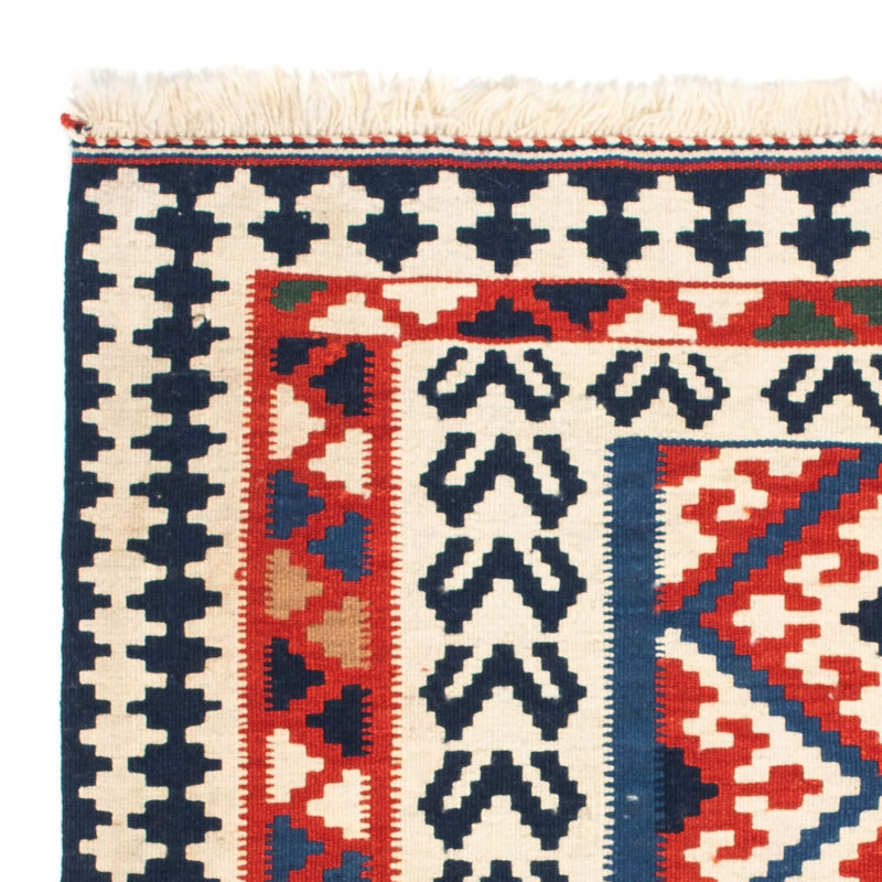 Kelim Fars Teppich 96x102cm - mehrfarbig