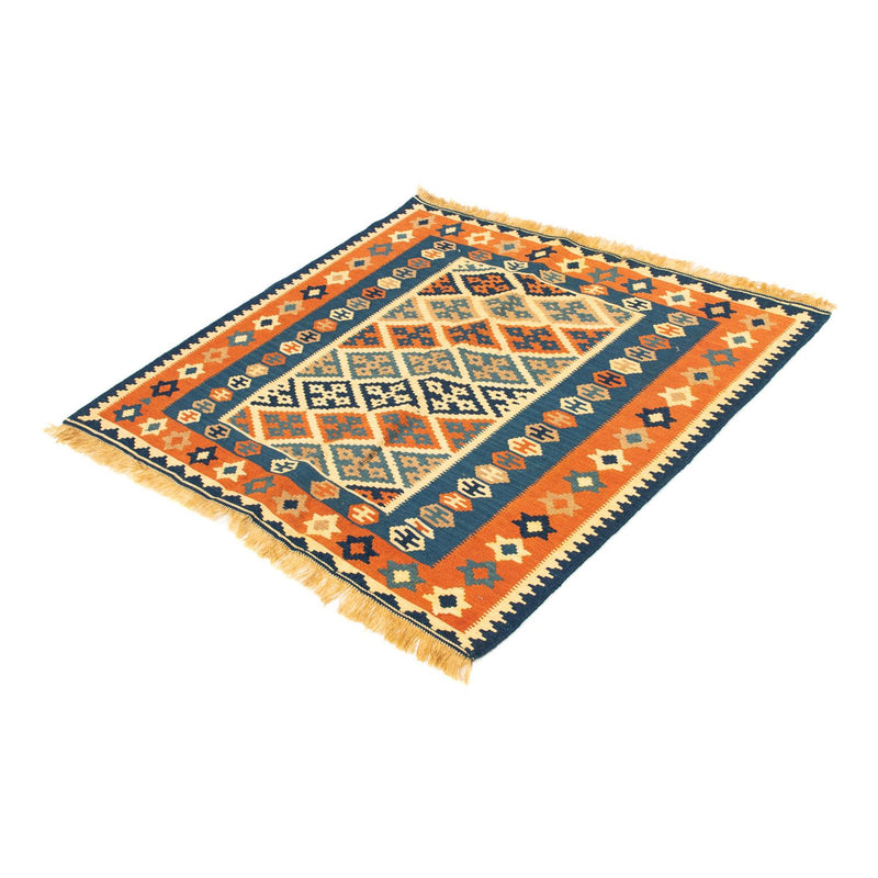 Kelim Fars Teppich 98x100cm - mehrfarbig