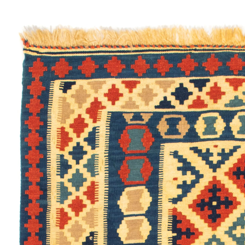 Kelim Fars Teppich 102x105cm - mehrfarbig