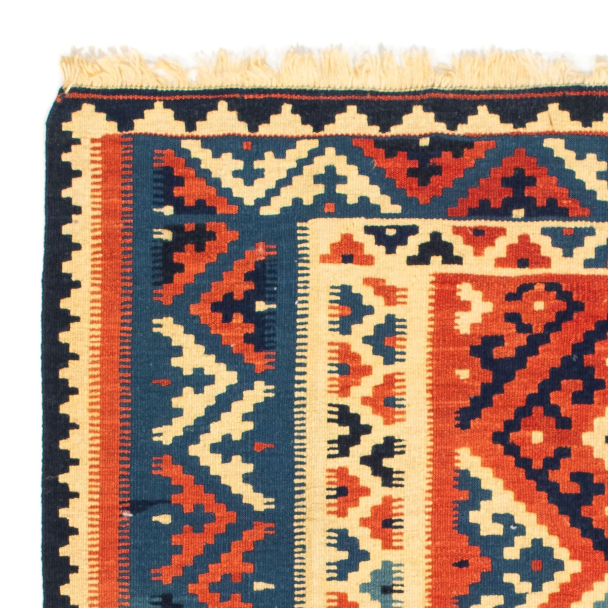 Kelim Fars Teppich 101x104cm - mehrfarbig