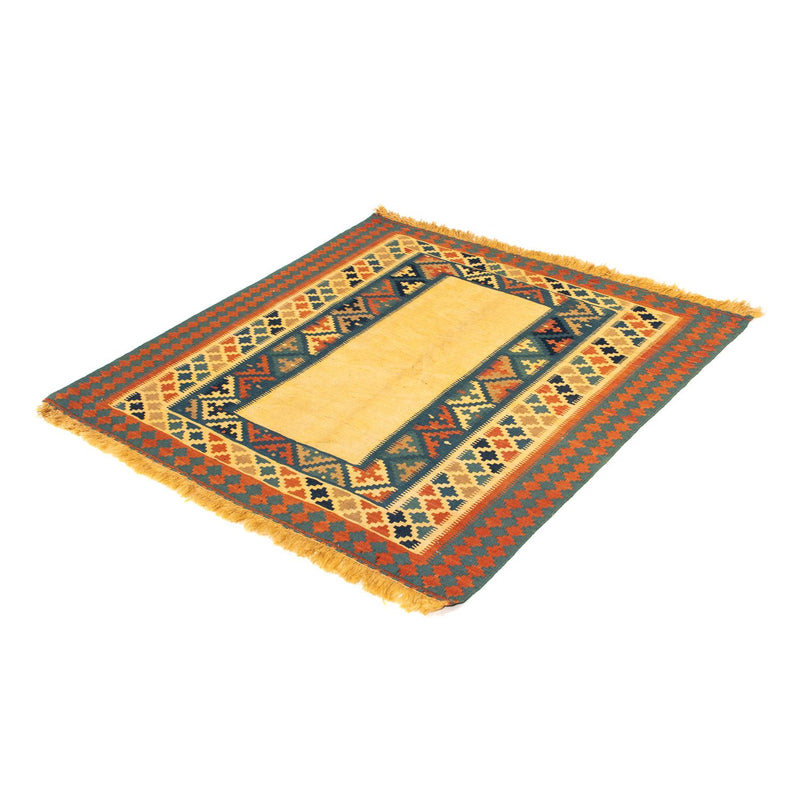 Kelim Fars Teppich 97x100cm - beige