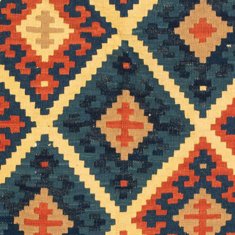 Kelim Fars Teppich 96x98cm - mehrfarbig