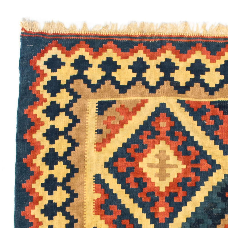 Kelim Fars Teppich 96x98cm - mehrfarbig