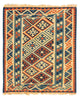 Kelim Fars Teppich 95x105cm - mehrfarbig