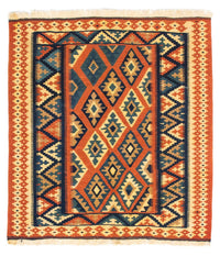 Kelim Fars Teppich 100x107cm - rost – product image