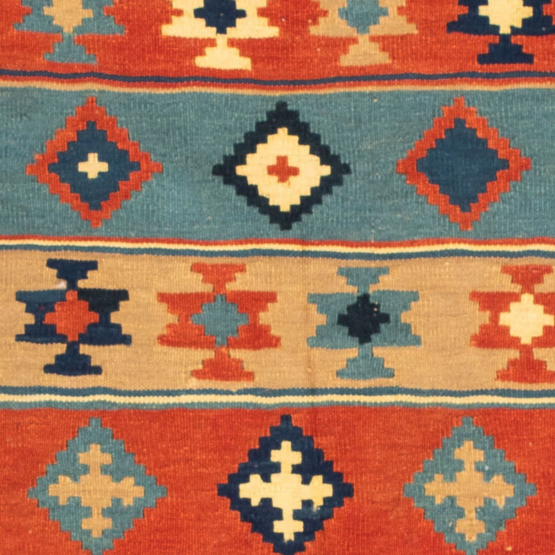 Kelim Fars Teppich 91x100cm - mehrfarbig