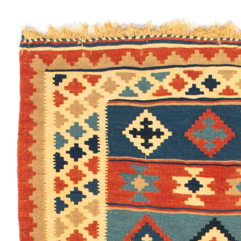 Kelim Fars Teppich 91x100cm - mehrfarbig
