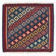 Kelim Fars Teppich 100x108cm - dunkelblau