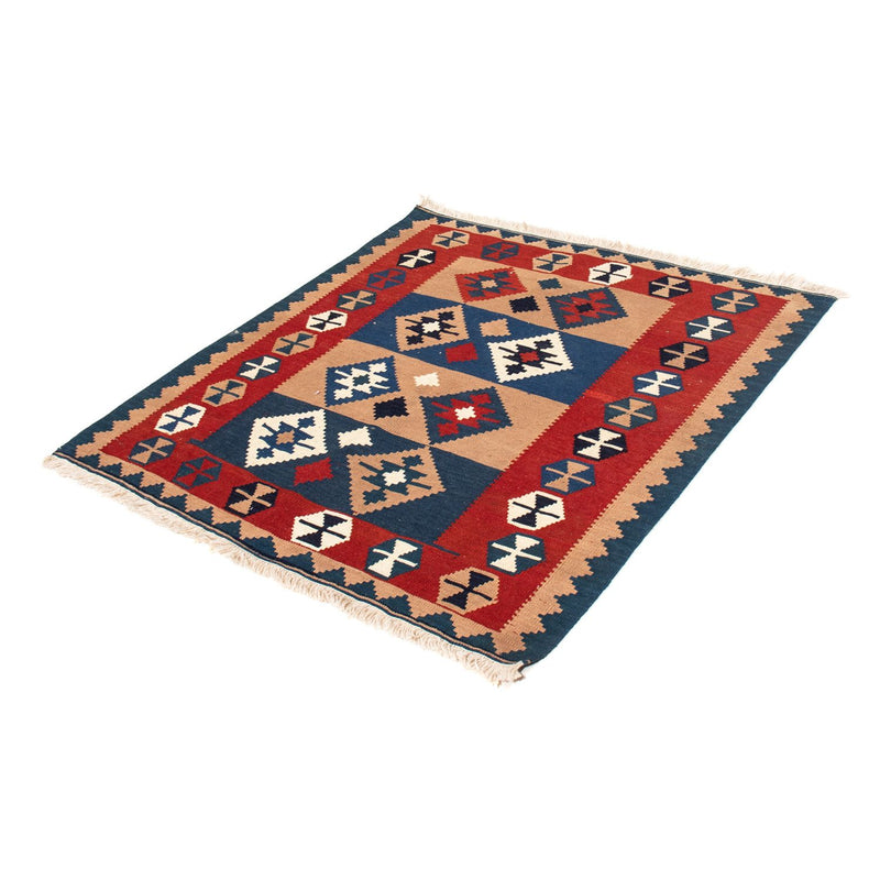 Kelim Teppich - Oriental 97 x 100 cm - mehrfarbig