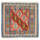 Kelim Fars Teppich 97x108cm - rost