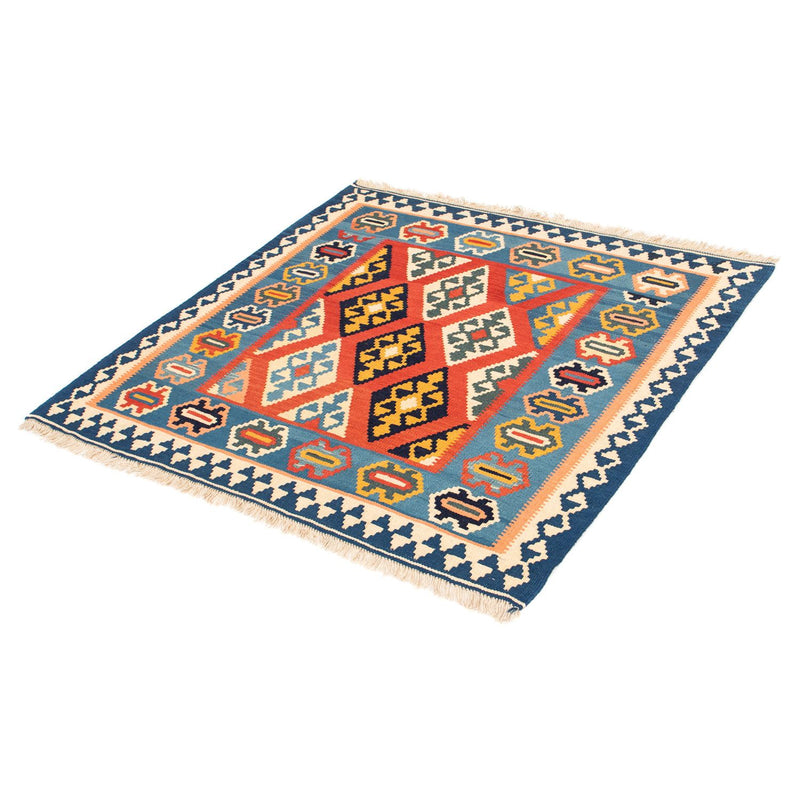 Kelim Fars Teppich 97x108cm - rost