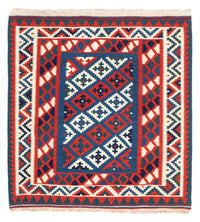 Kelim Fars Teppich 103x106cm - dunkelblau – product image