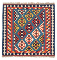 Kelim Fars Teppich 99x101cm - dunkelblau – product image