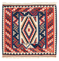 Kelim Fars Teppich 100x106cm - mehrfarbig – product image