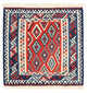 Kelim Fars Teppich 101x103cm - mehrfarbig