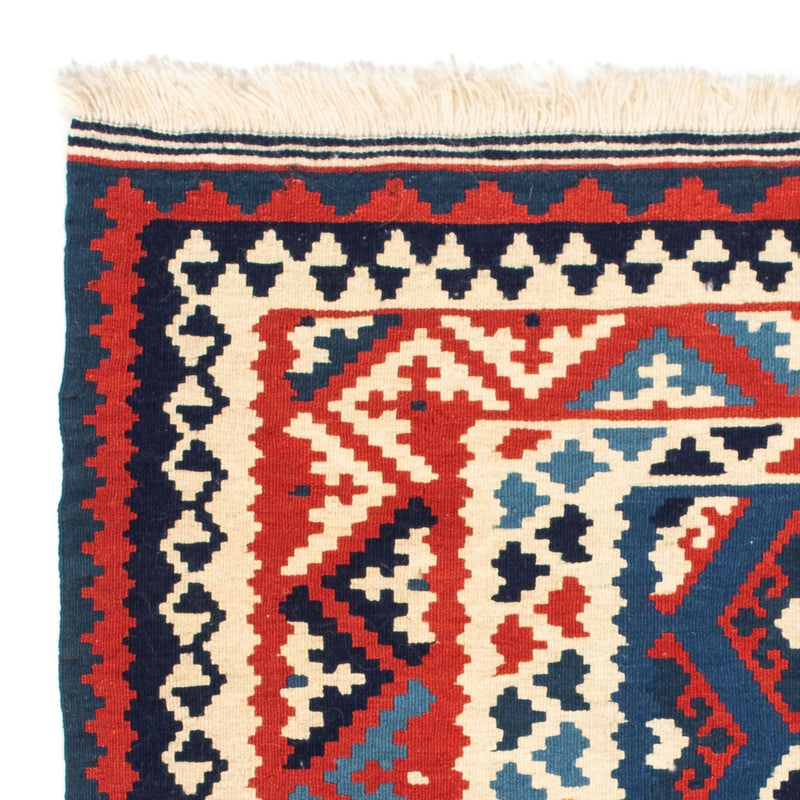 Kelim Fars Teppich 102x102cm - mehrfarbig