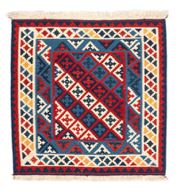 Kelim Fars Teppich 102x105cm - mehrfarbig – product image