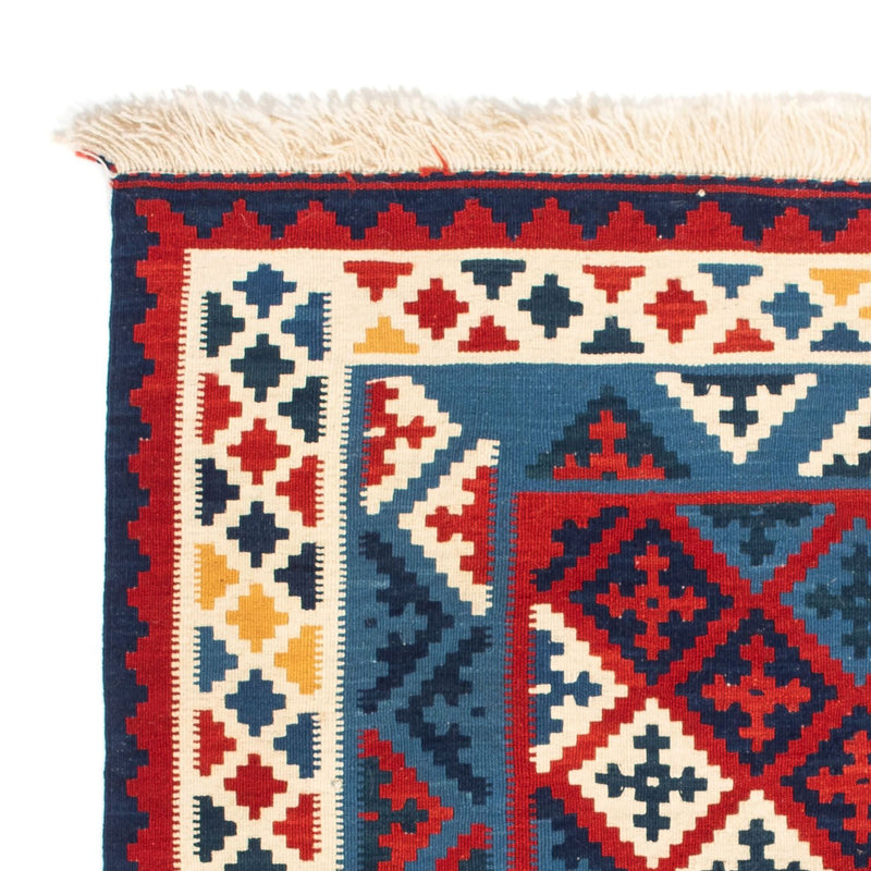 Kelim Fars Teppich 102x105cm - mehrfarbig