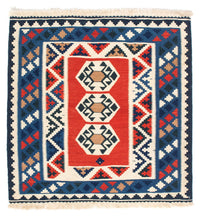 Kelim Fars Teppich 103x103cm - mehrfarbig – product image