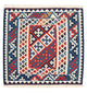 Kelim Fars Teppich 96x101cm - mehrfarbig
