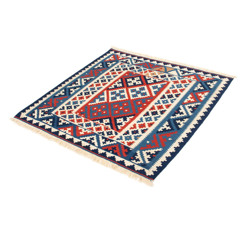 Kelim Fars Teppich 96x101cm - mehrfarbig