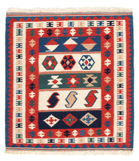 Kelim Fars Teppich 100x106cm - mehrfarbig – product image