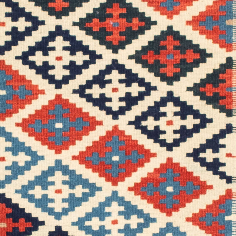 Kelim Fars Teppich 100x105cm - beige