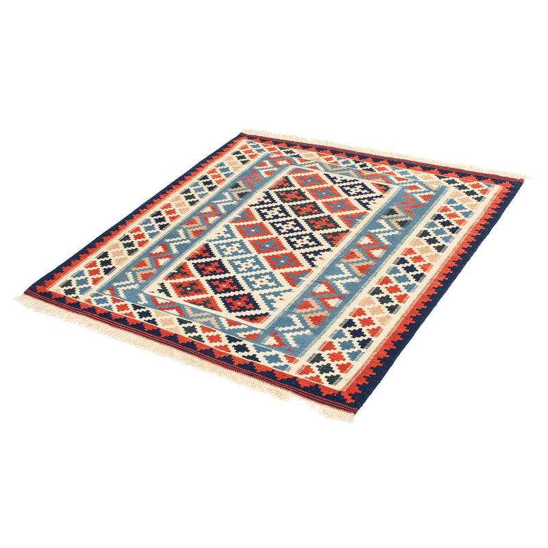 Kelim Fars Teppich 100x105cm - beige
