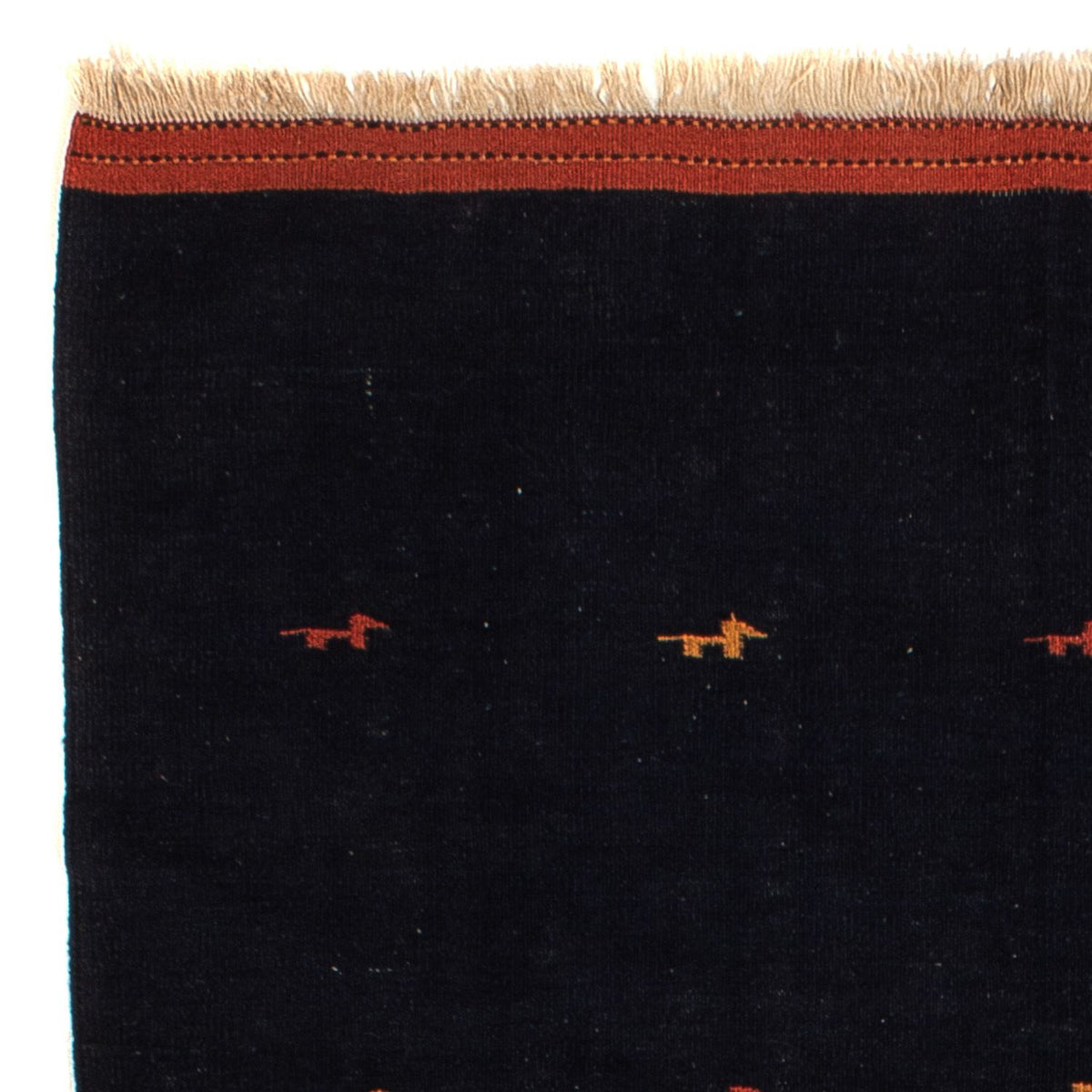 Kelim Fars Teppich 150x206cm - dunkelblau
