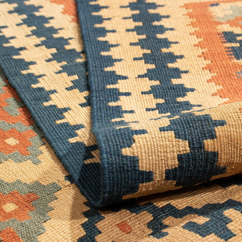 Kelim Fars Teppich 152x185cm - hellbraun