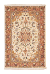 Täbriz - 50 Raj Teppich 100x154cm - Perserteppich - beige – product image