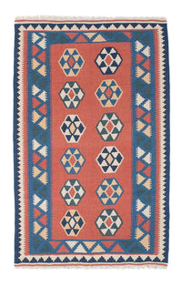 Kelim Fars Teppich 122x191cm - dunkelblau – product image