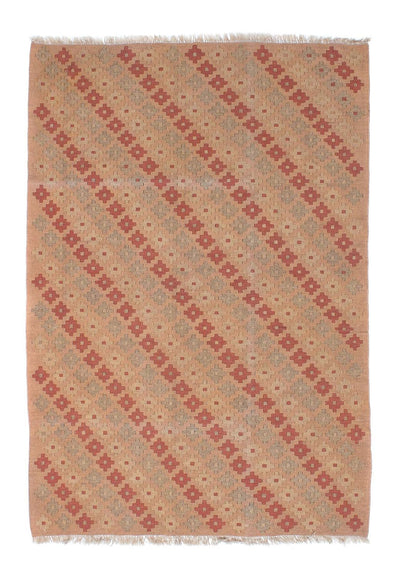 Kelim Fars Teppich 123x178cm - hellbraun
