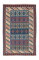 Kelim Fars Teppich 114x180cm - blau