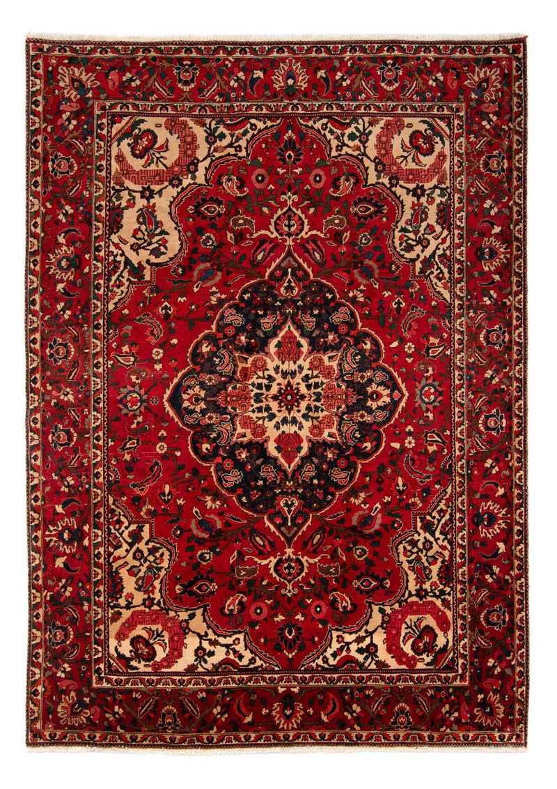 Bachtiar Teppich 258x362cm - Perserteppich - dunkelrot