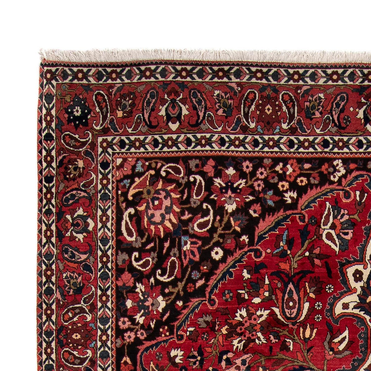 Bachtiar Teppich 265x365cm - Perserteppich - dunkelrot